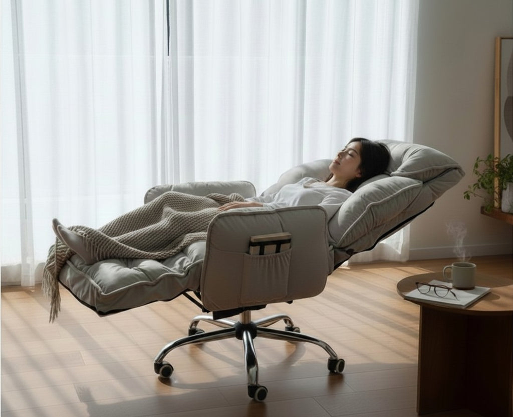 ERGOWAVE L2 Home Office Flexible Lazy Armchair （180 degree recline)
