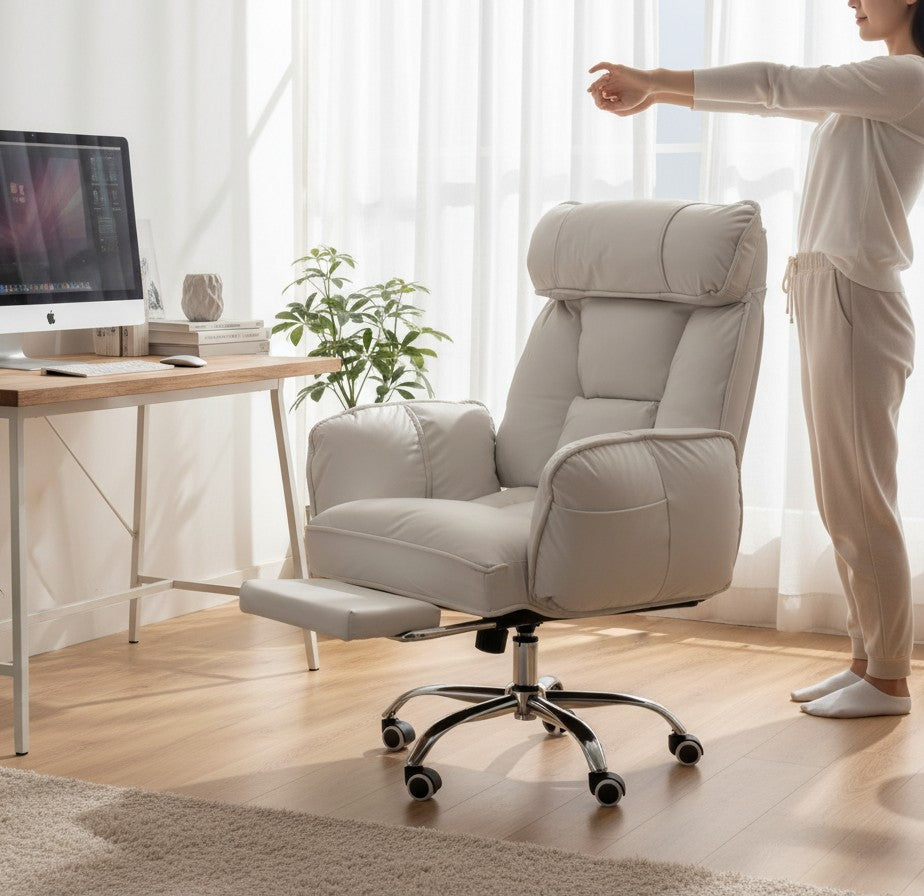 ERGOWAVE L1 Home Office Flexible Lazy Armchair （180 degree recline)