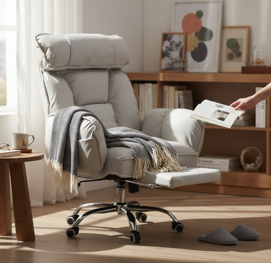 ERGOWAVE L1 Home Office Flexible Lazy Armchair （180 degree recline)