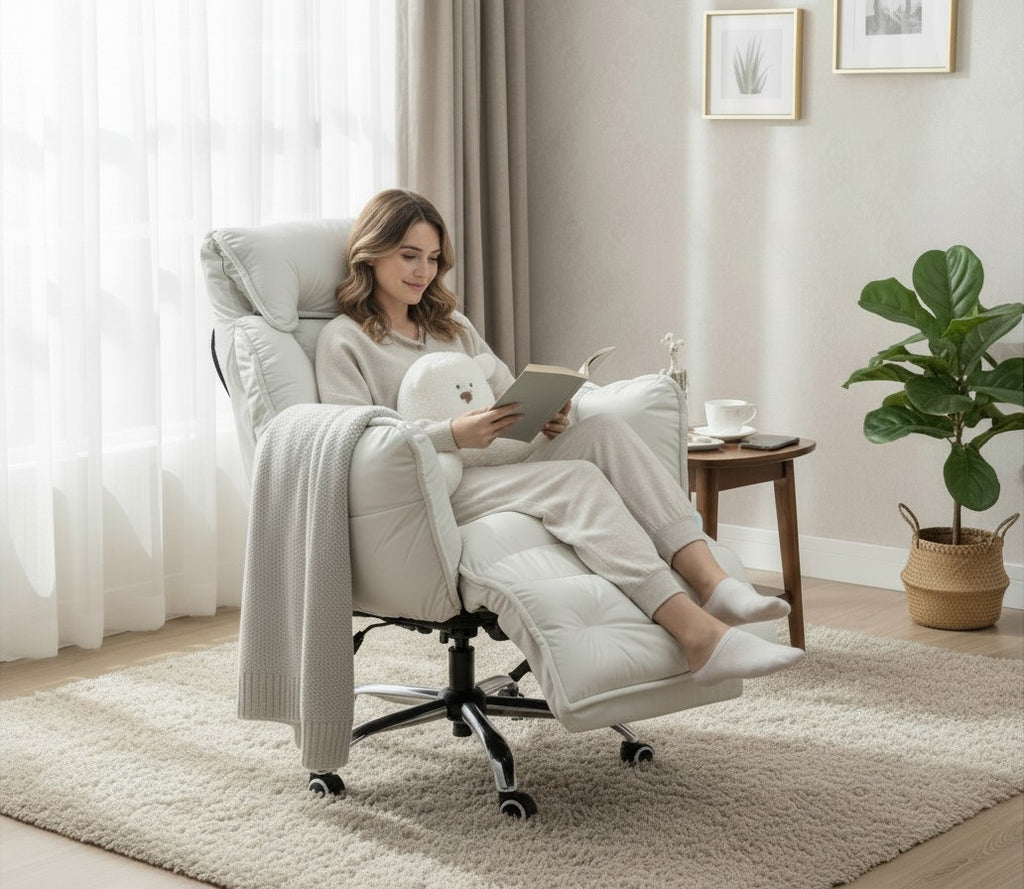 ERGOWAVE L2 Home Office Flexible Lazy Armchair （180 degree recline)