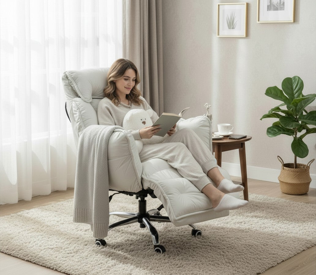 ERGOWAVE L2 Home Office Flexible Lazy Armchair （180 degree recline)